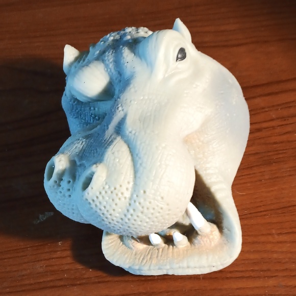 209. HIPPOPOTAMUS - LATEX MASK - Picture 2 of 3